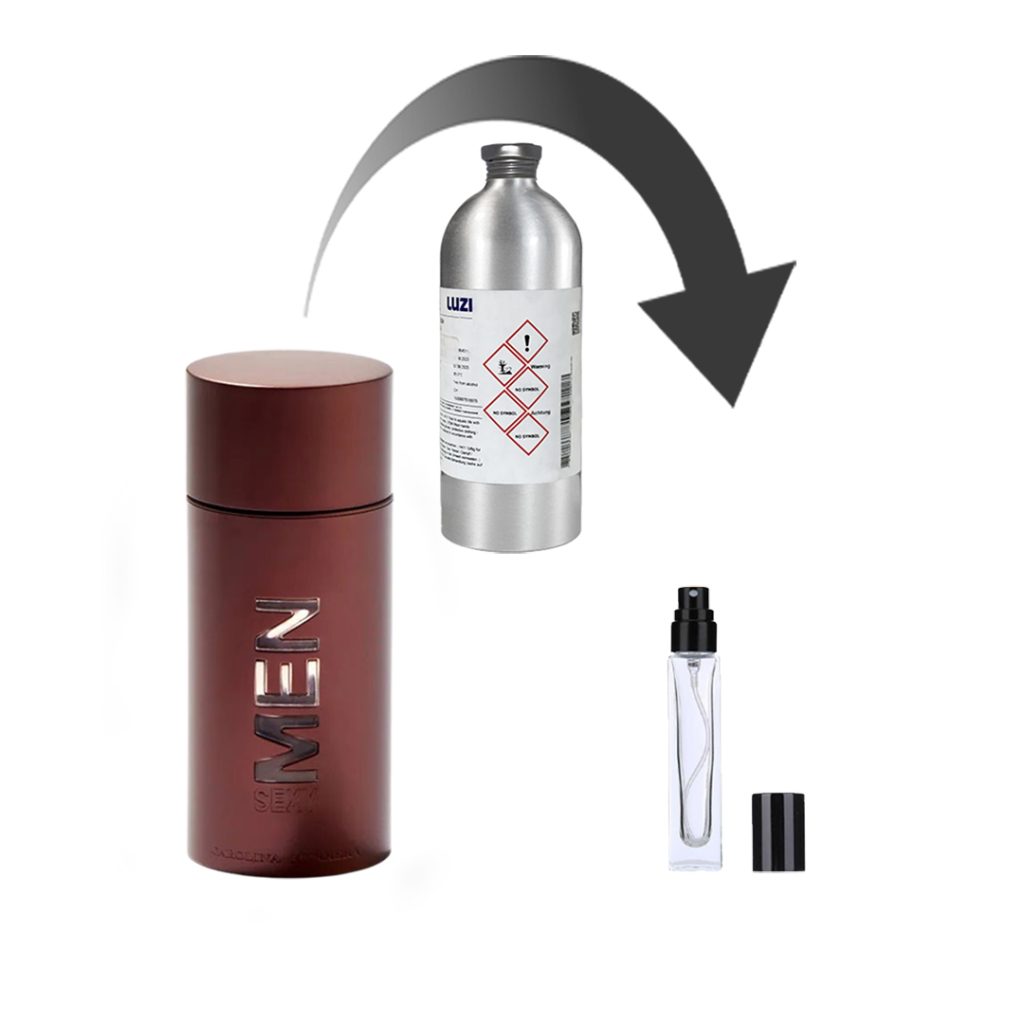 دکانت عطر کارولینا هررا 212 سکسی مردانه - برند لوزی - 5 میلی لیتر