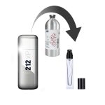 دکانت عطر کارولینا هررا 212 وی آی پی مردانه - برند لوزی - 10 میلی لیتر