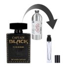 دکانت عطر کاپیتان بلک مردانه - برند لوزی - 10 میلی لیتر