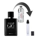 دکانت عطر جورجیو آرمانی آکوا دی جیو پروفومو (مشکی) - برند لوزی - 10 میلی لیتر