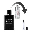 دکانت عطر جورجیو آرمانی آکوا دی جیو پروفومو (مشکی) - برند لوزی - 5 میلی لیتر