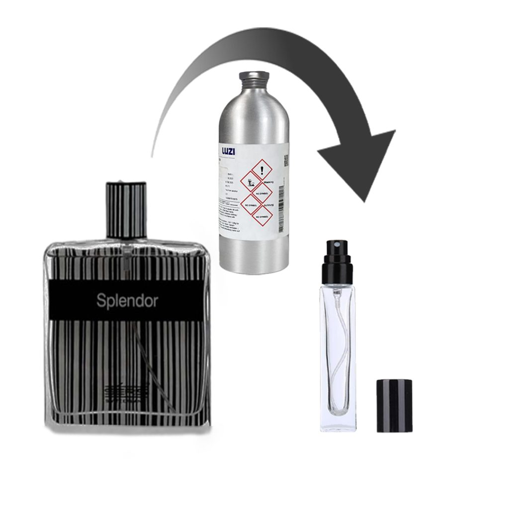 دکانت عطر سریس اسپلندور مشکی - برند لوزی - 10 میلی لیتر