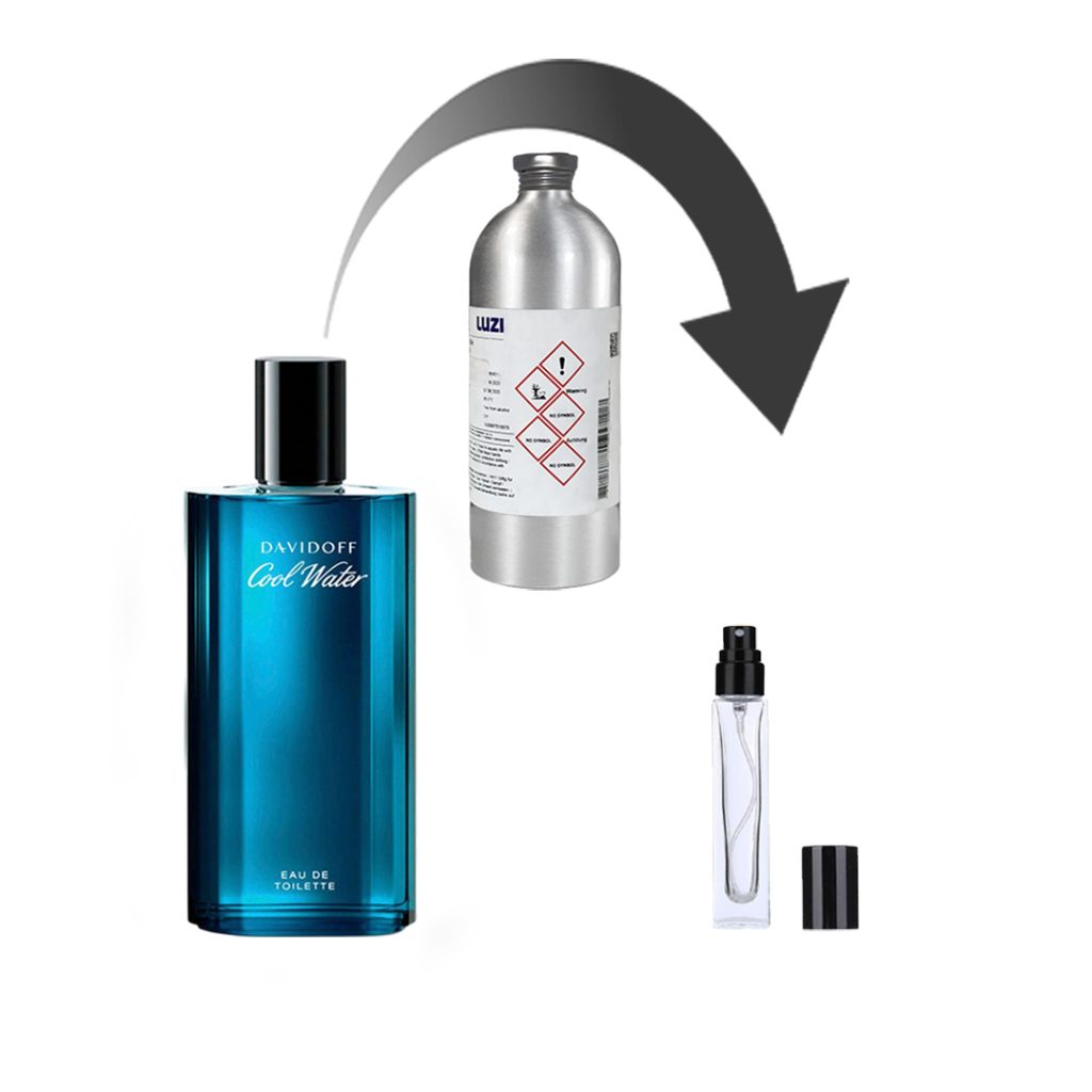 دکانت عطر دیویدوف کول واتر - برند لوزی - 5 میلی لیتر