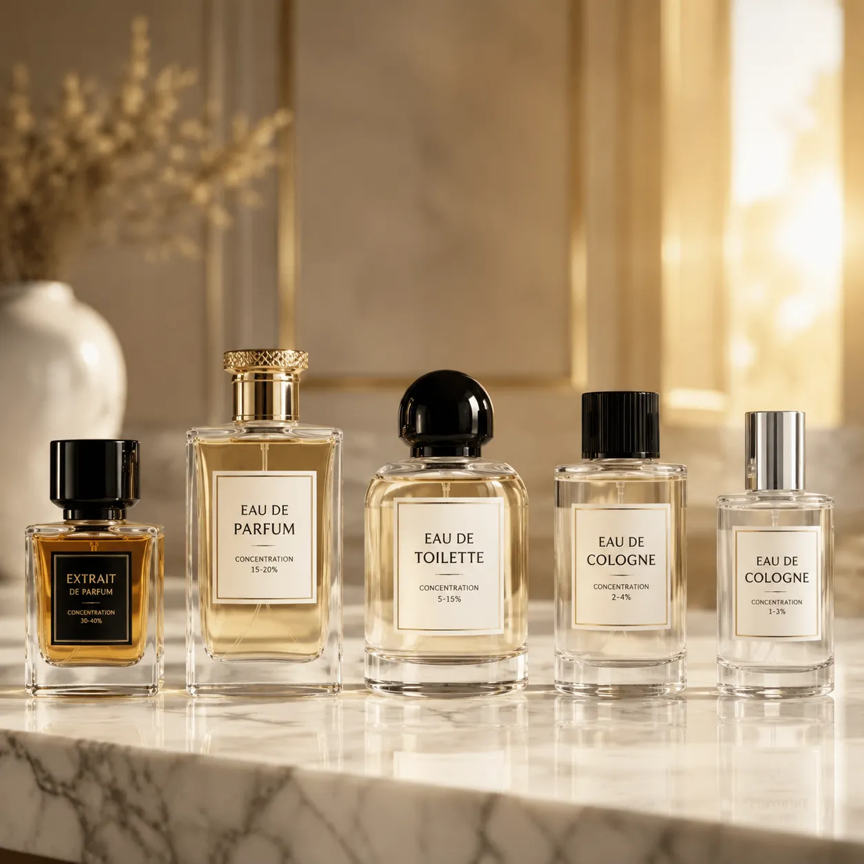 تفاوت غلظت عطرها؛ از اکستراپرفیوم تا ادوکلن (کدام ماندگارتر است؟)